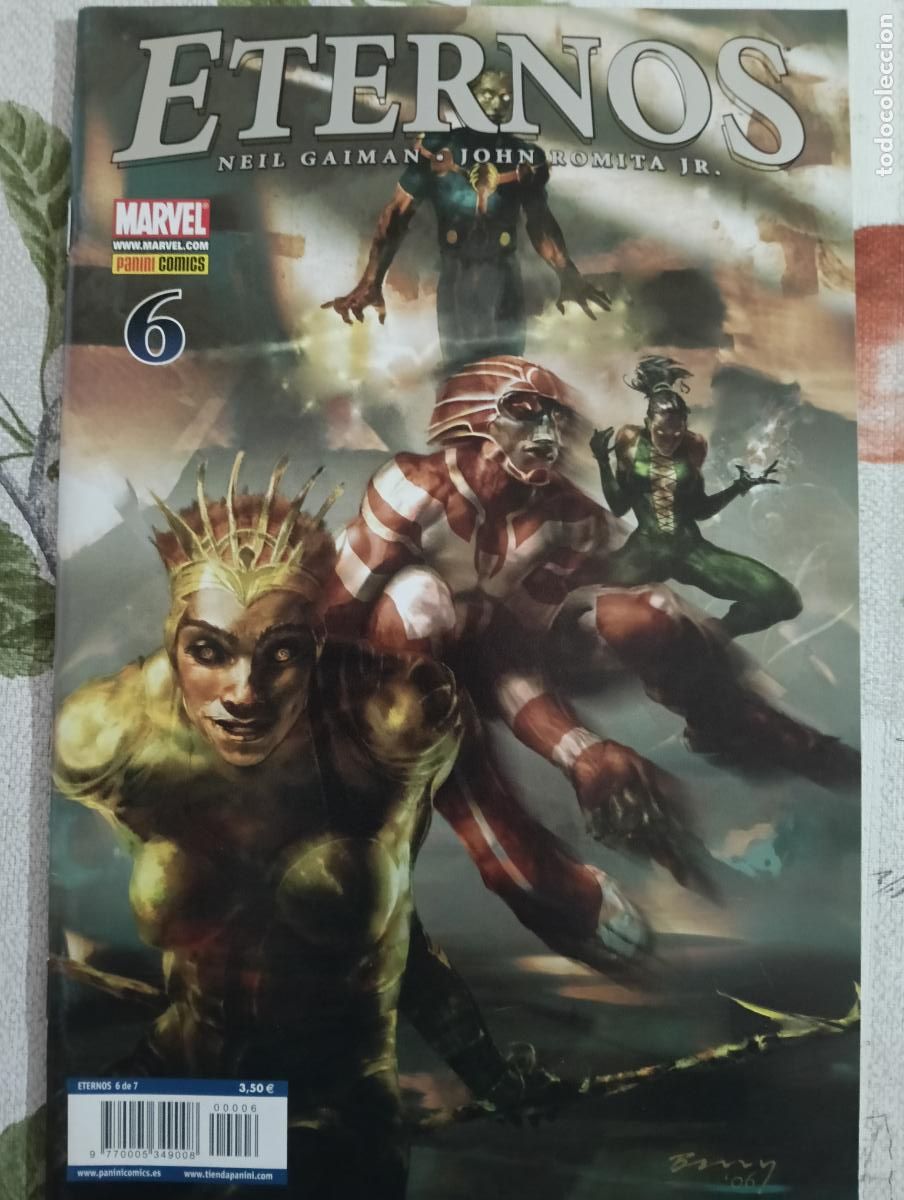 C&oacute;mics: ETERNOS N.6 &Eacute;XTASIS TRANSMUTADO PANINI - Foto 1