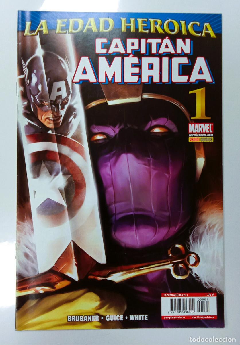 C&oacute;mics: CAPIT&Aacute;N AM&Eacute;RICA V8 N&ordm; 01 (2011) - LA EDAD HEROICA - Foto 1