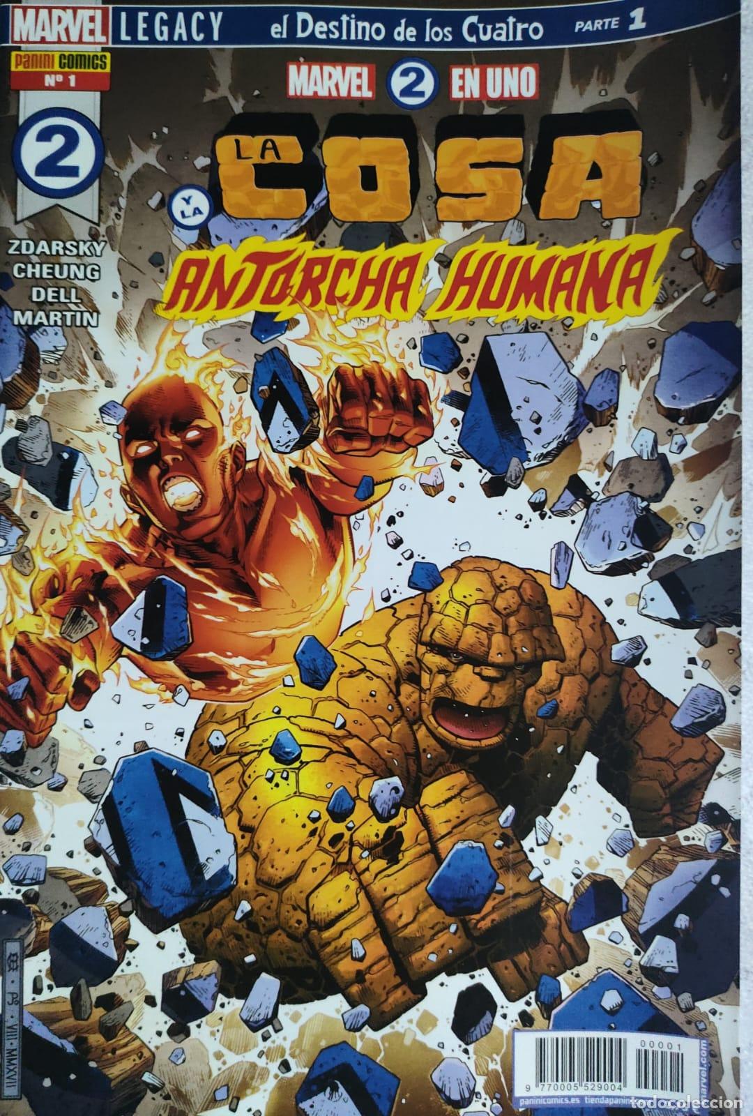 C&oacute;mics: LA COSA Y LA ANTORCHA HUMANA NUMERO 1 - Foto 1