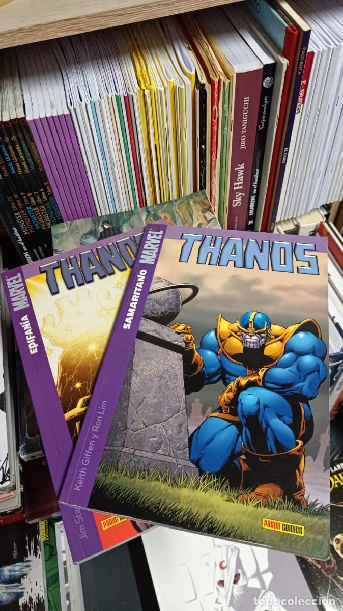 C&oacute;mics: THANOS (OBRA COMPLETA 2 TOMOS) - EPIFANIA Y SAMARITANO - PANINI - Foto 1