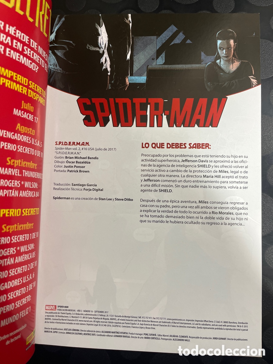 C&oacute;mics: MILES MORALES : SPIDER-MAN N.16 SPIDERMAN ( 2016/&hellip; ) - Foto 3