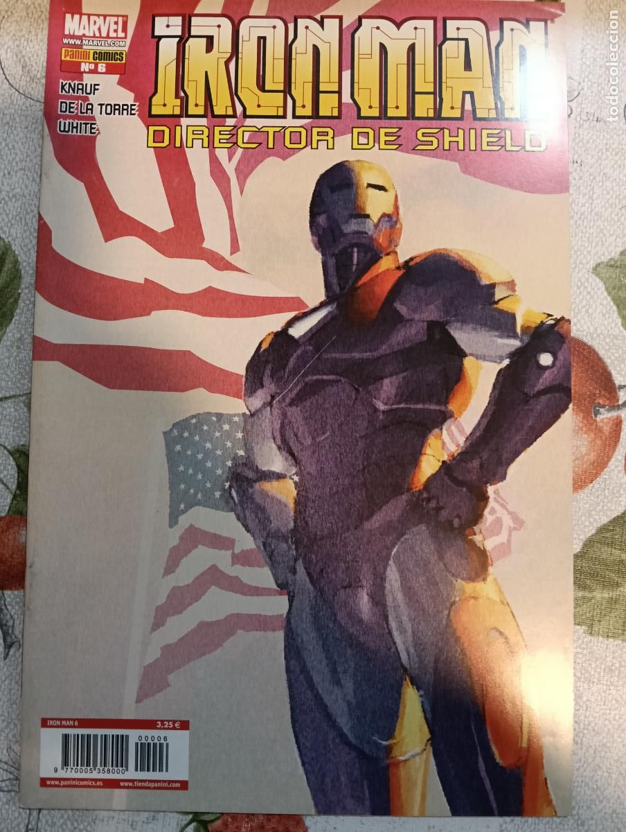 C&oacute;mics: IRON MAN N&ordm; 6 DIRECTOR DE SHIELD PANINI - Foto 1