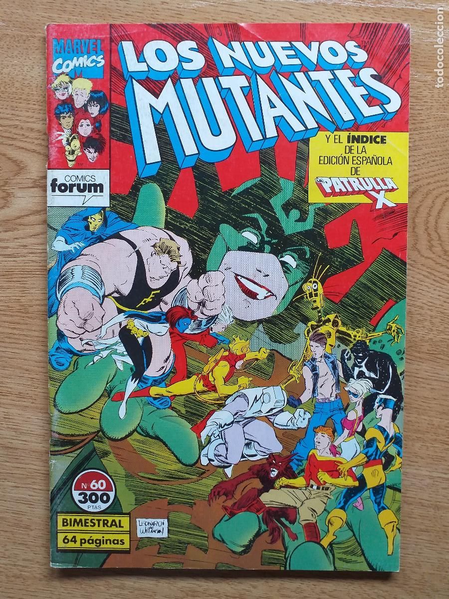 C&oacute;mics: LOS NUEVOS MUTANTES - N&ordm; 60 - Extra&ntilde;o - FORUM - Foto 1