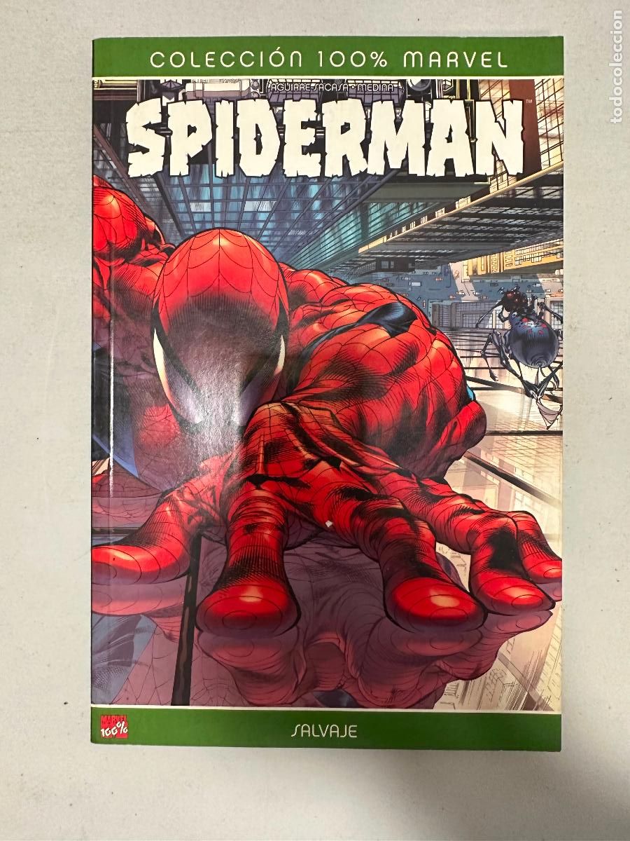C&oacute;mics: SPIDERMAN SALVAJE COLECCION 100 % MARVEL PANINI - Foto 1