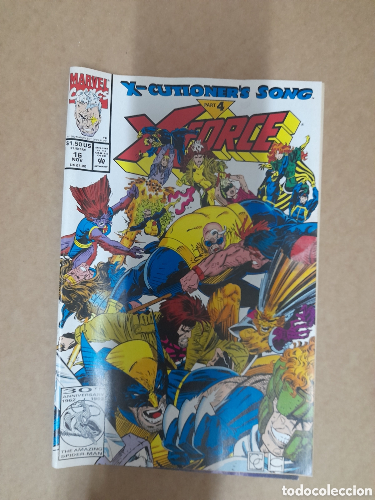 C&oacute;mics: X Force ,, volumen 1 num.16 del 1992 - Foto 1