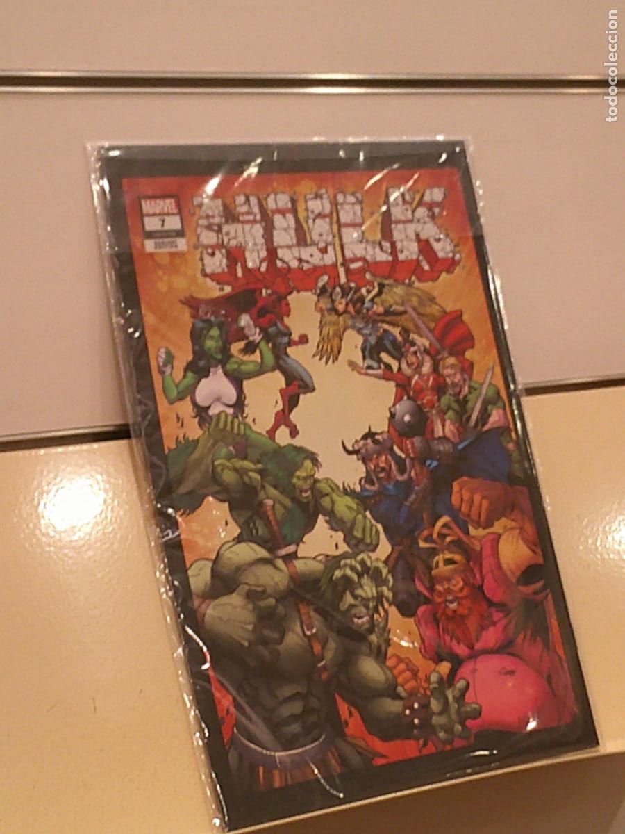 C&oacute;mics: HULK N&ordm; 7-122 BANDERA DE GUERRA TERCERA PARTE MARVEL - PANINI - Foto 2