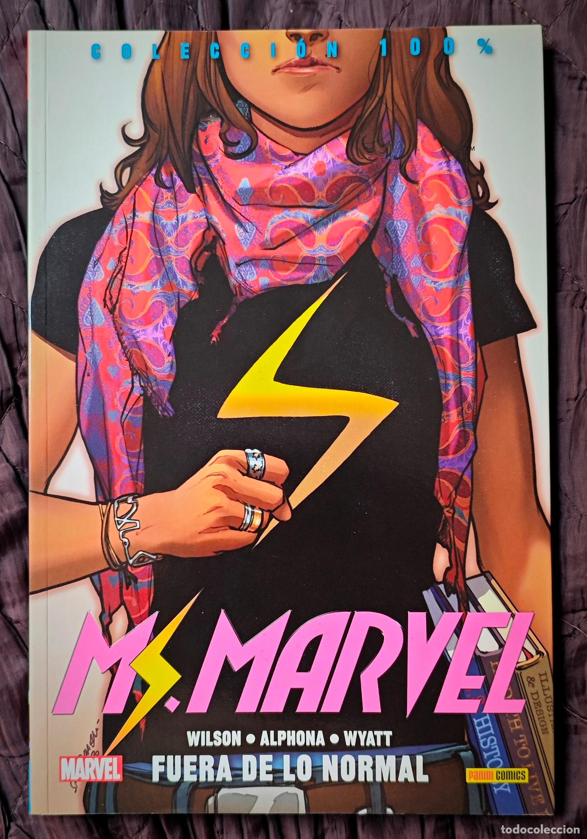C&oacute;mics: Ms. MARVEL 1 FUERA DE LO NORMAL - Colecci&oacute;n 100 % - PANINI COMICS - EXCELENTE ESTADO - Foto 1