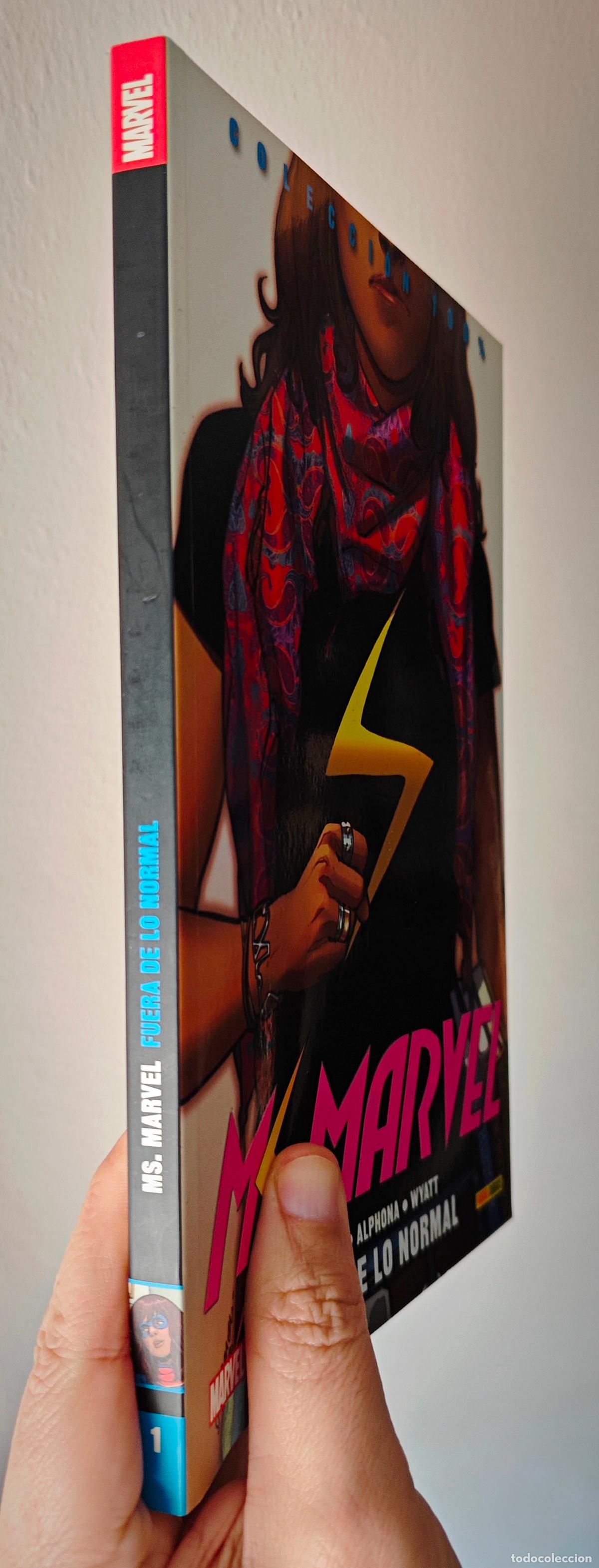 C&oacute;mics: Ms. MARVEL 1 FUERA DE LO NORMAL - Colecci&oacute;n 100 % - PANINI COMICS - EXCELENTE ESTADO - Foto 2