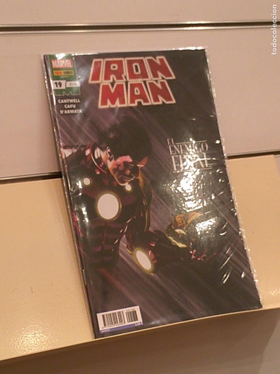 C&oacute;mics: IRON MAN N&ordm; 19-138 EL ENEMIGO FINAL MARVEL - PANINI - Foto 1