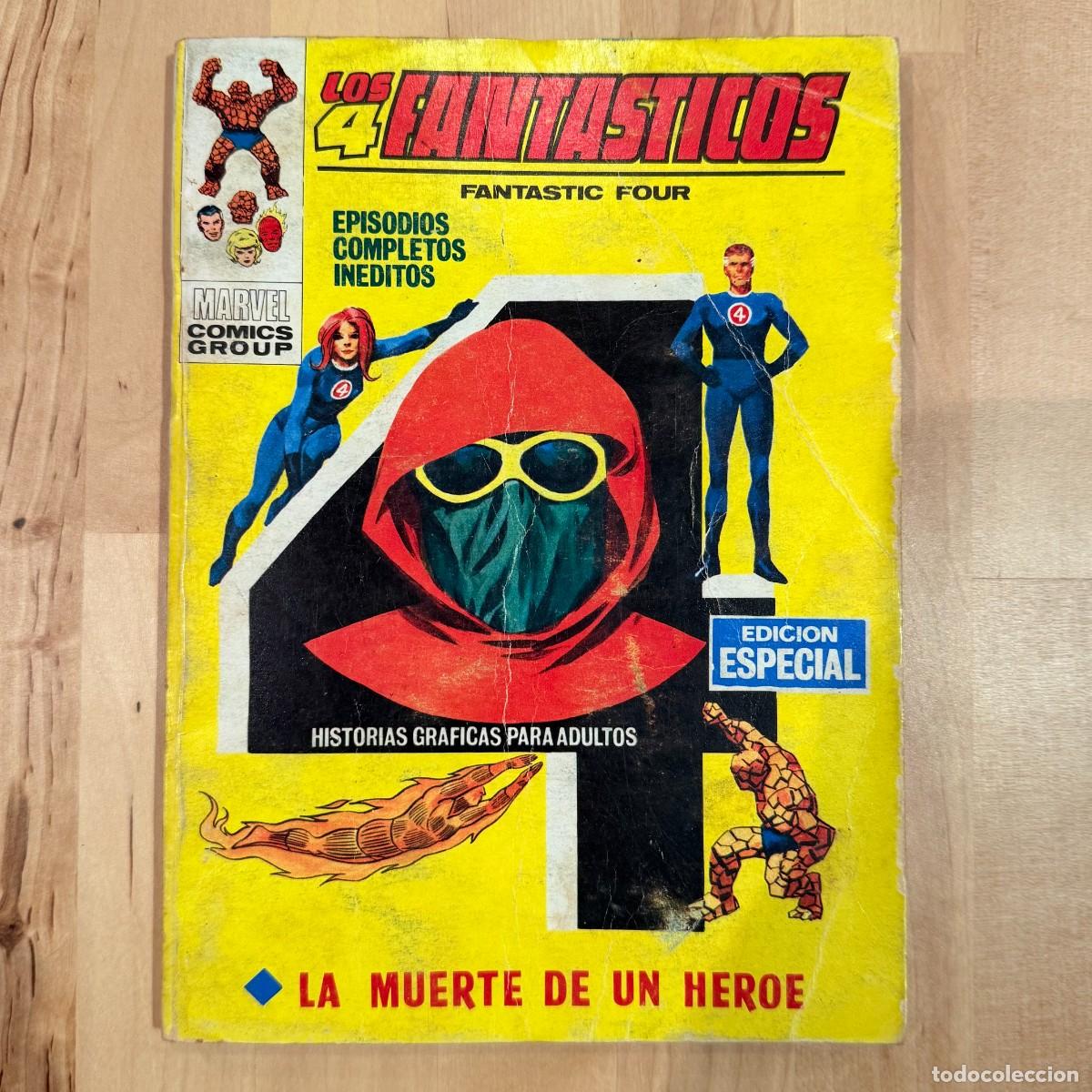 C&oacute;mics: Los 4 Fant&aacute;sticos. La Muerte de un H&eacute;roe. Num 17 - Foto 1