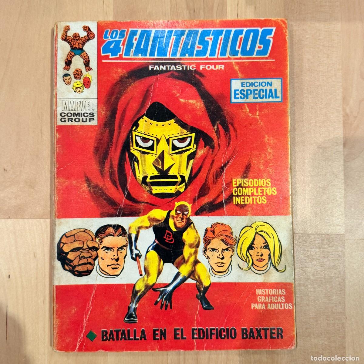 C&oacute;mics: Los 4 Fant&aacute;sticos. Batalla en el Edificio Baxter. Num. 20 - Foto 1