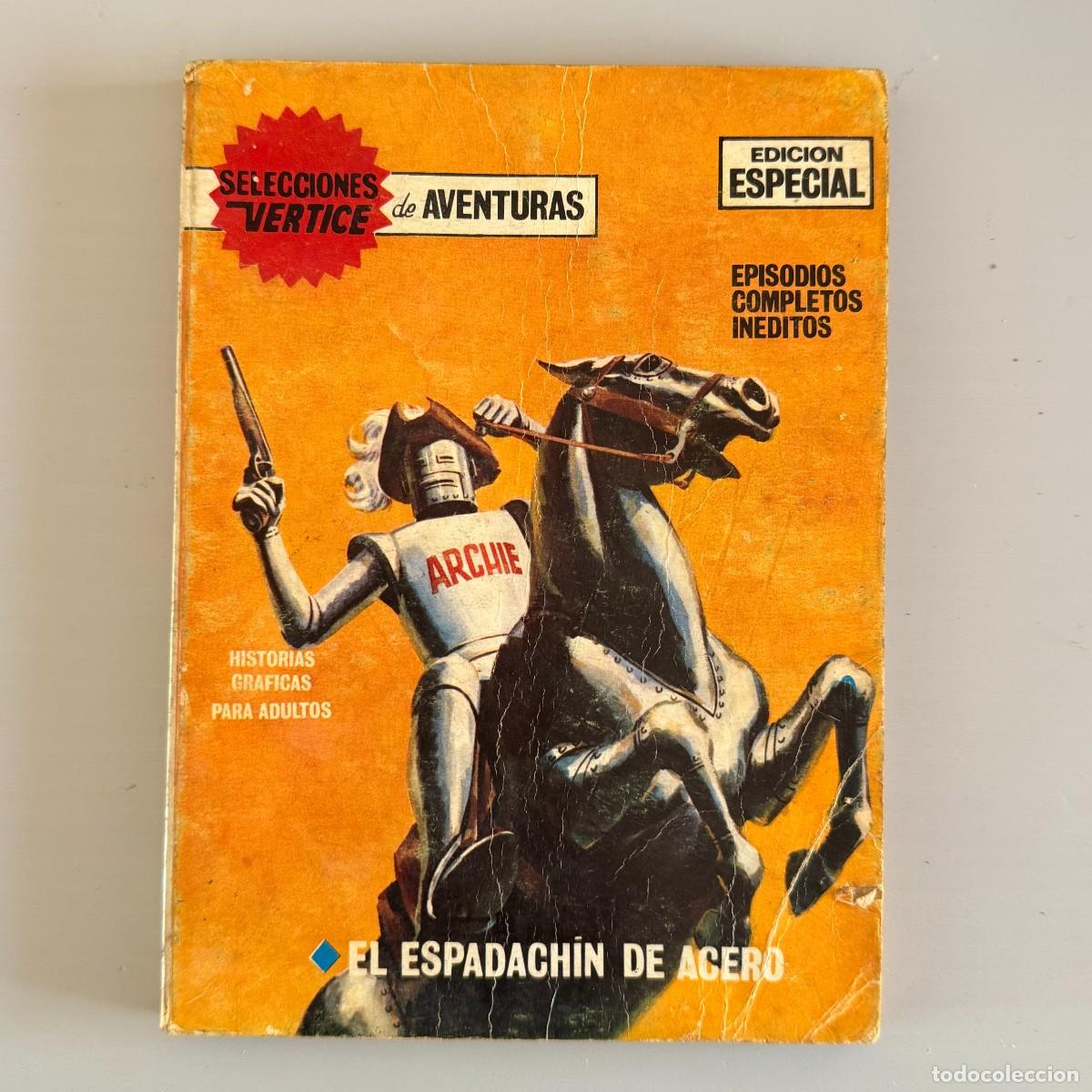 Fumetti: Selecciones Vertice de Aventuras. El Espadach&iacute;n de Acero. N&ordm; 49