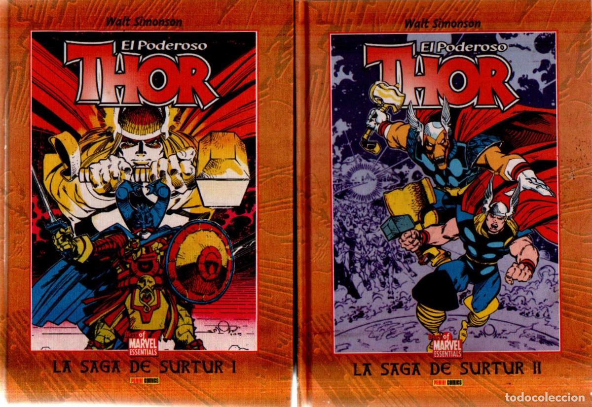 C&oacute;mics: EL PODEROSO THOR N&ordm;. 2 -3: LA SAGA DE SURTUR (2 TOMOS). A-COMIC-8413 - Foto 1