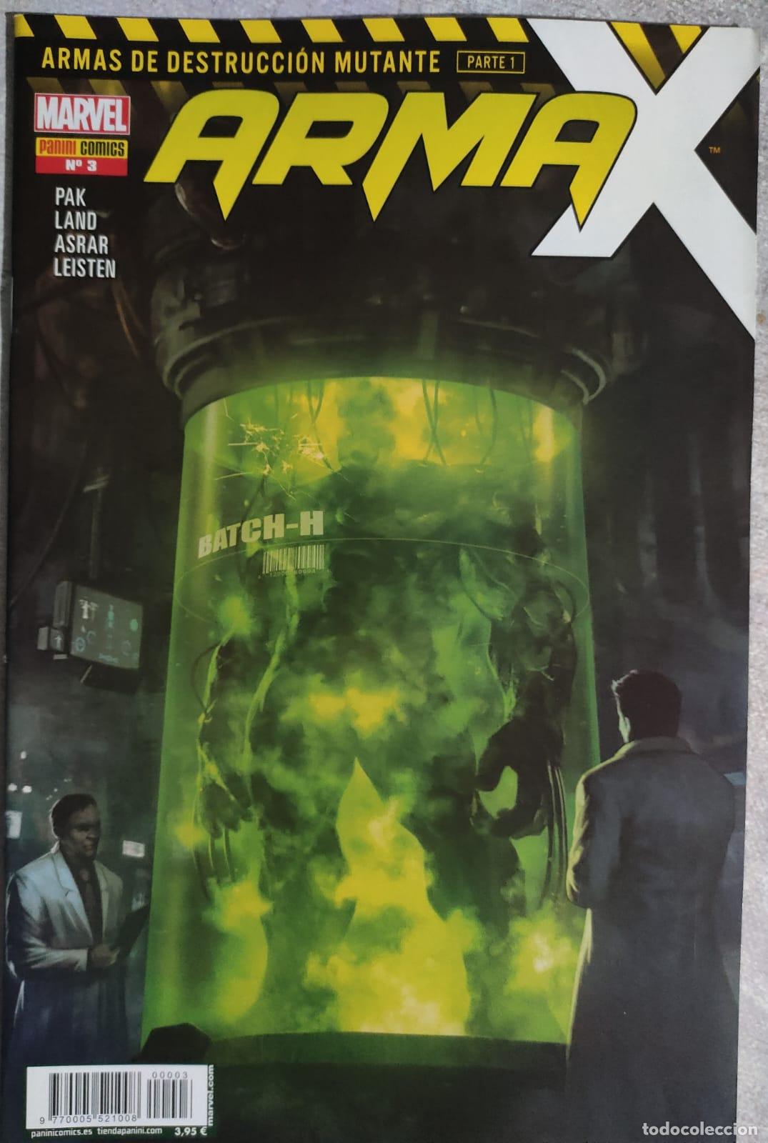 C&oacute;mics: ARMA X PANINI NUMERO 3 - Foto 1