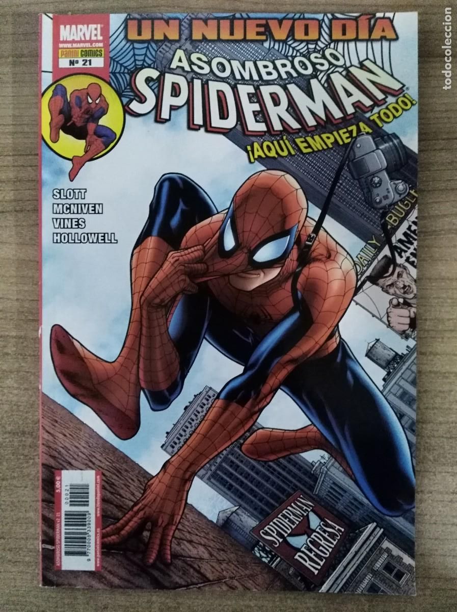 C&oacute;mics: El Asombroso Spiderman Vol.7 num.21 Marvel.Panini Comics - Foto 1