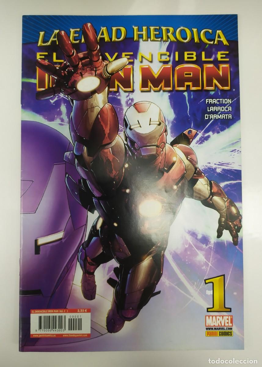 C&oacute;mics: EL INVENCIBLE IRON MAN V2. N&ordm; 01 (2011) - LA EDAD HEROICA - Foto 1