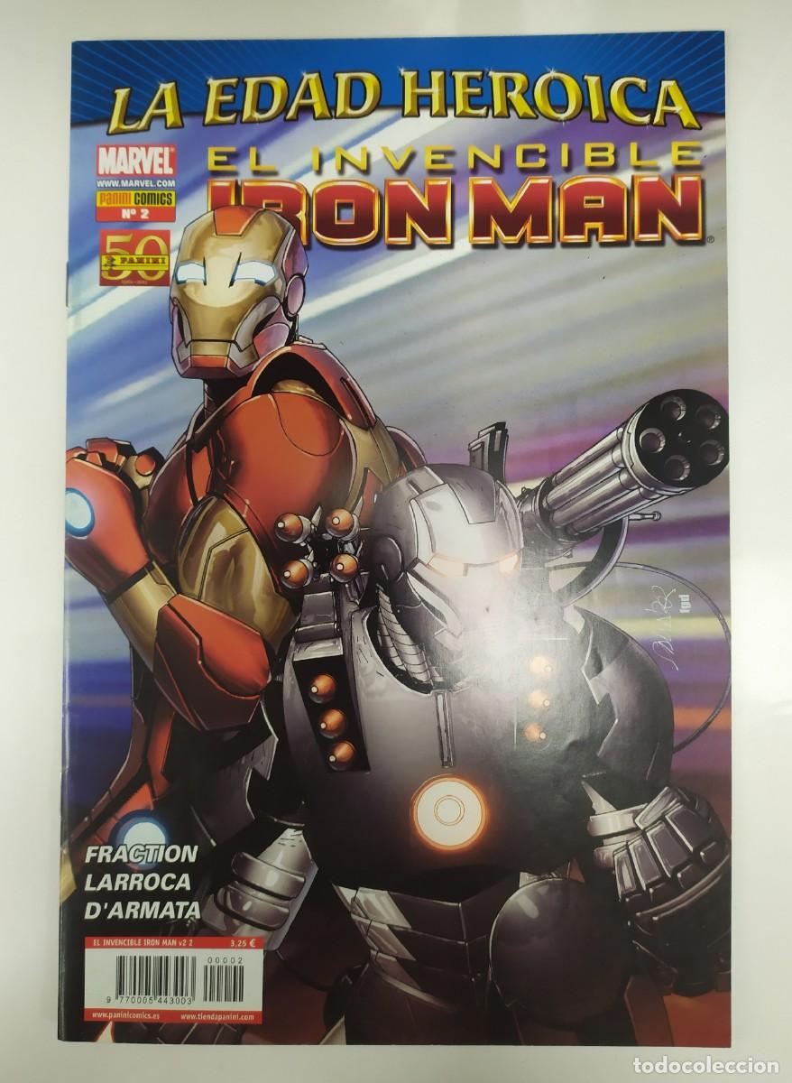 C&oacute;mics: EL INVENCIBLE IRON MAN V2. N&ordm; 02 (2011) - LA EDAD HEROICA - Foto 1