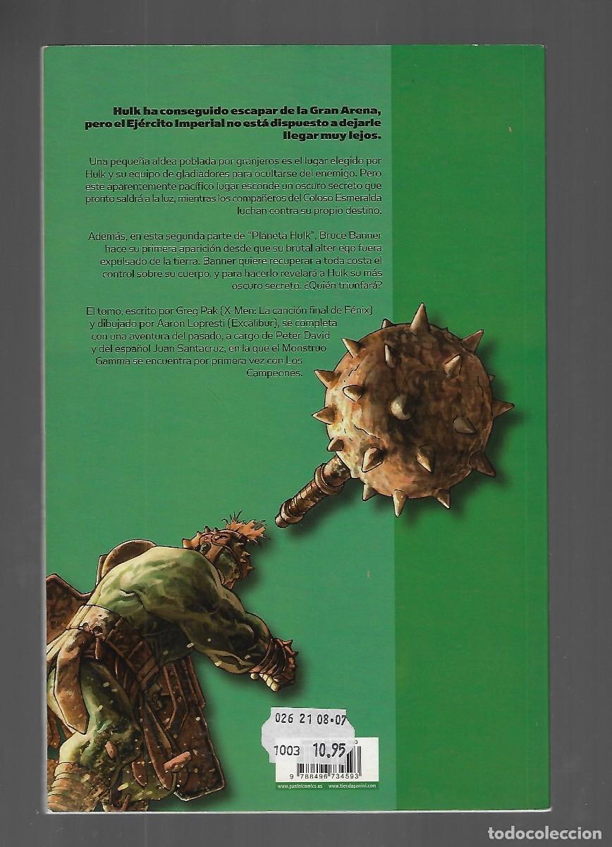 C&oacute;mics: Panini. Planeta Hulk. 10. Anarqu&iacute;a. - Foto 2