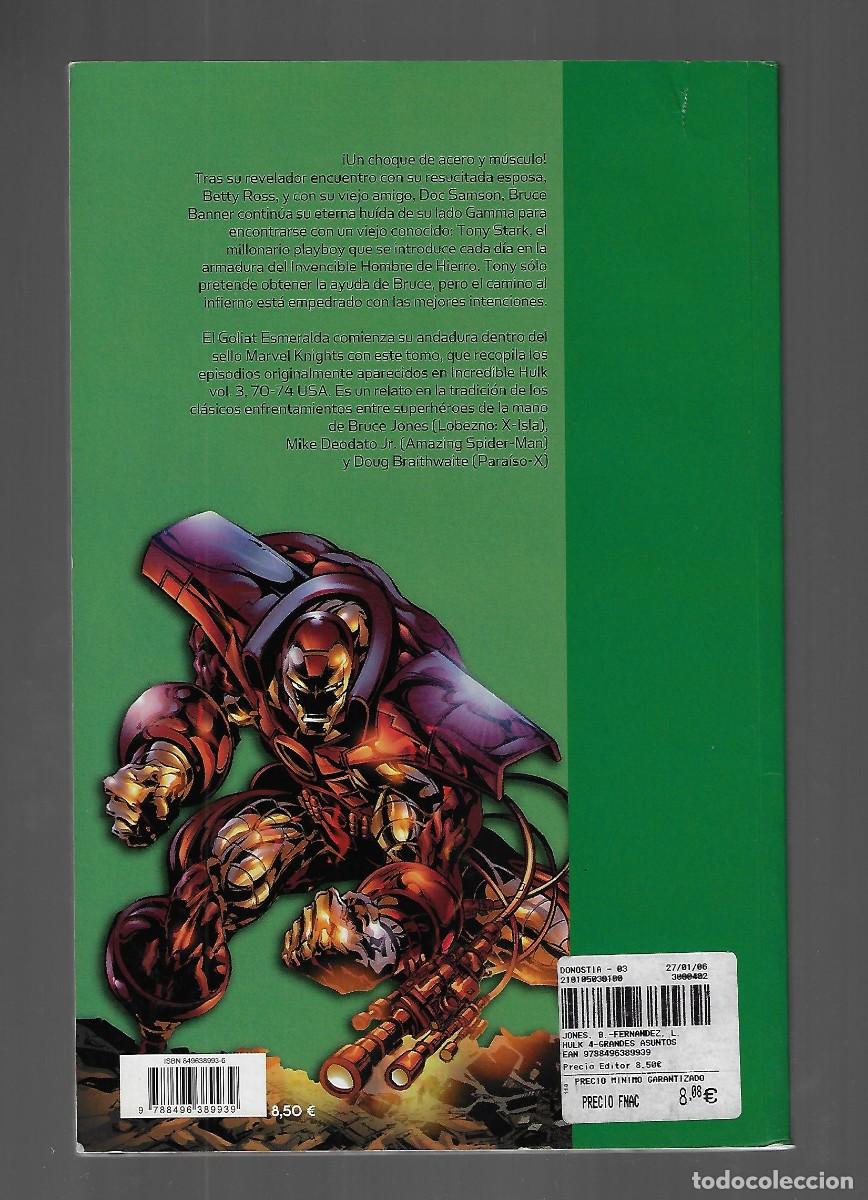C&oacute;mics: Panini. Marvel. Hulk. 4. Grandes asuntos. - Foto 2