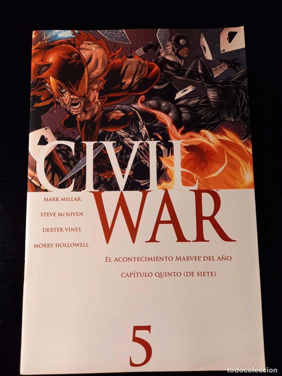 C&oacute;mics: Civil War n&ordm; 5 (Panini 2007) - Foto 1