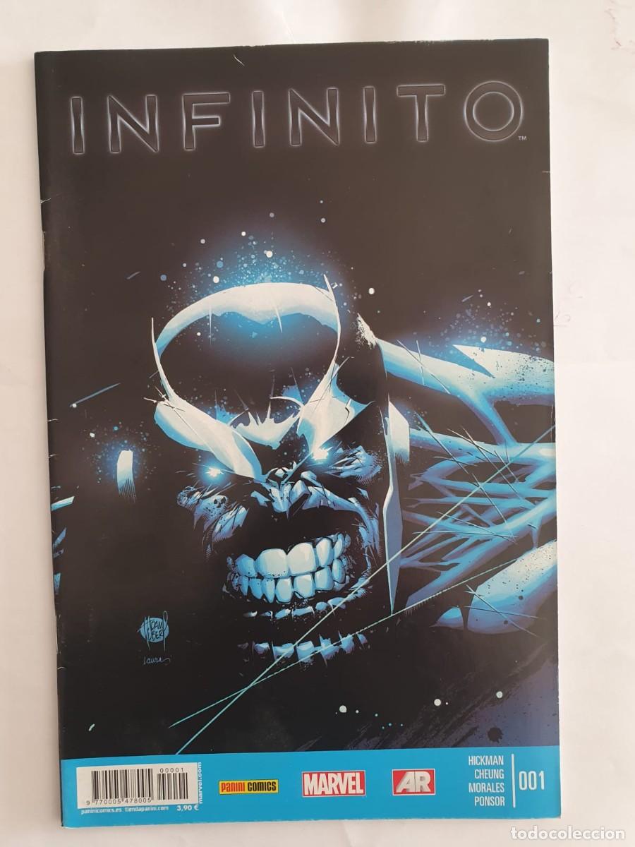 C&oacute;mics: SERIE COMPLETA PANINI MARVEL INFINITO A&Ntilde;O 2013 N&ordm; 1 A 4 - Foto 2