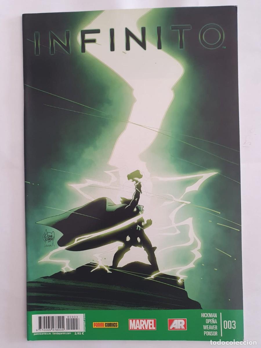 C&oacute;mics: SERIE COMPLETA PANINI MARVEL INFINITO A&Ntilde;O 2013 N&ordm; 1 A 4 - Foto 4