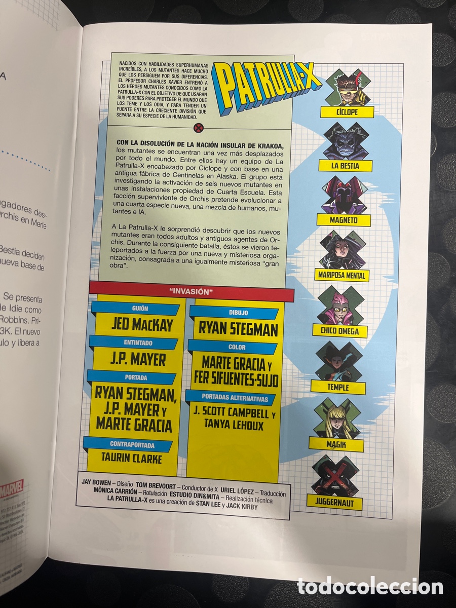 C&oacute;mics: PATRULLA X N.2 / 84 INVASI&Oacute;N ( 2024/&hellip; ) - Foto 3