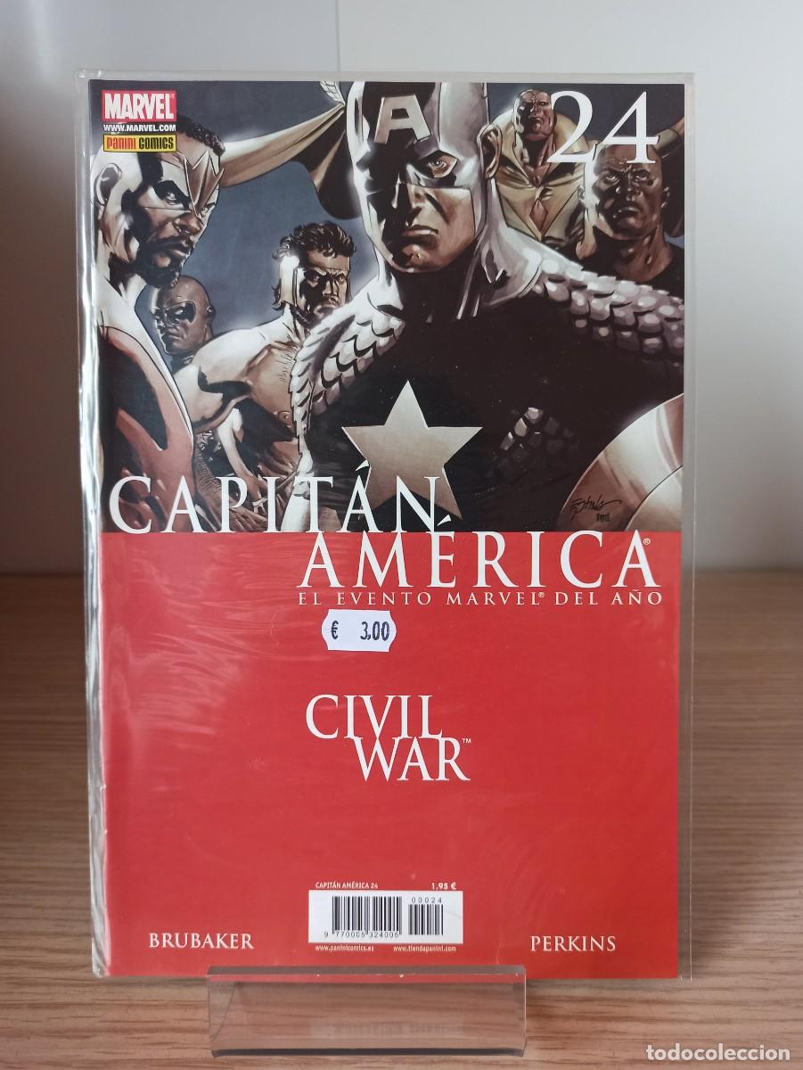 C&oacute;mics: CAPITAN AMERICA - CIVIL WAR (Ed. Panini Comics) N&ordm; 24 - Foto 1