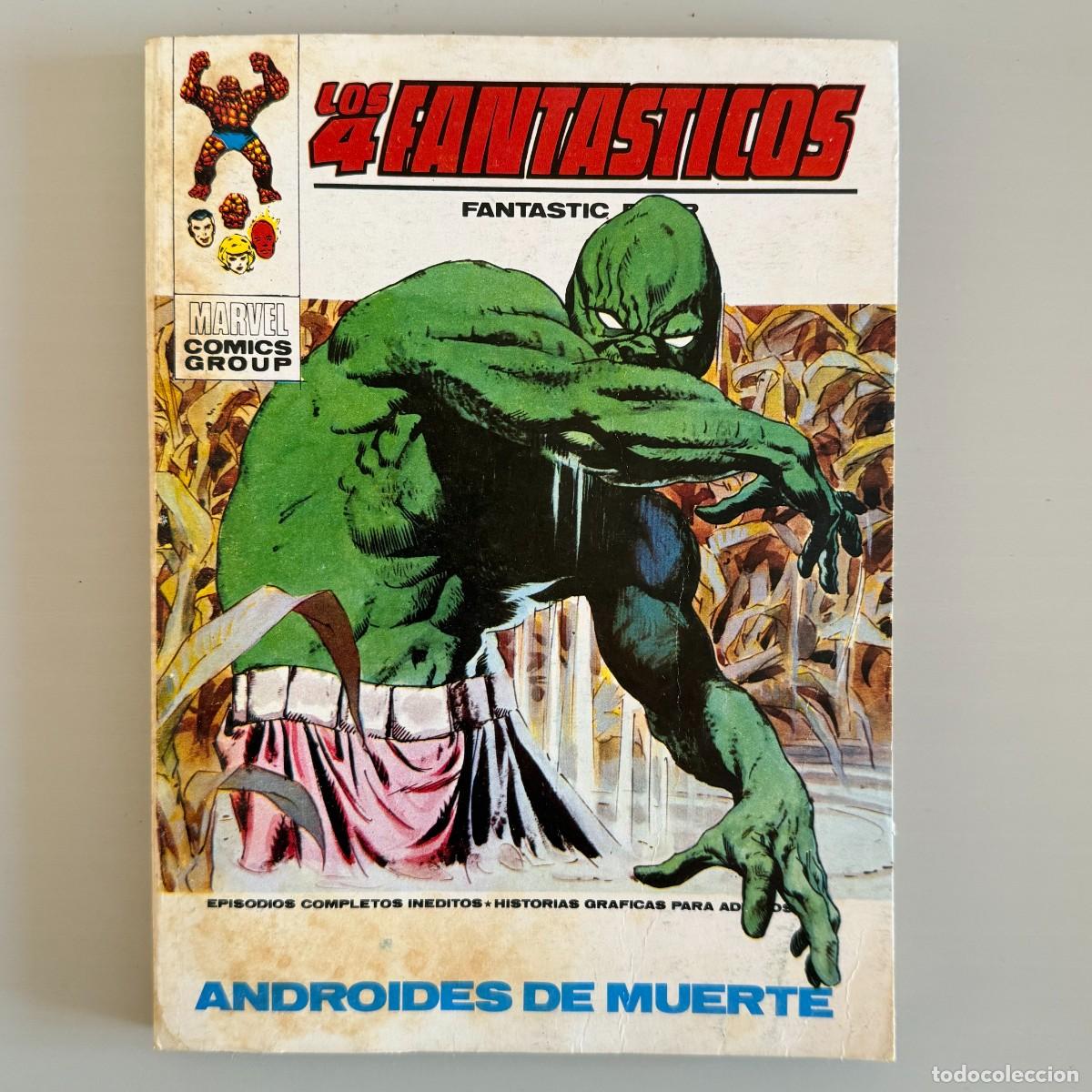 C&oacute;mics: Los 4 Fantasticos. Androides de muerte. N&ordm; 18 - Foto 1