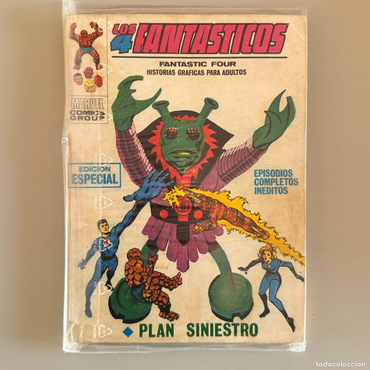 C&oacute;mics: Los 4 Fant&aacute;sticos. Plan Siniestro. N&ordm; 12 - Foto 1