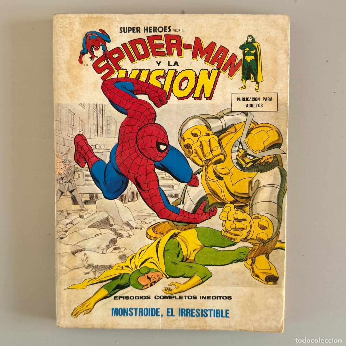 C&oacute;mics: Spiderman y la Visi&oacute;n Monstroide el irresistible. N&ordm; 10 - Foto 1