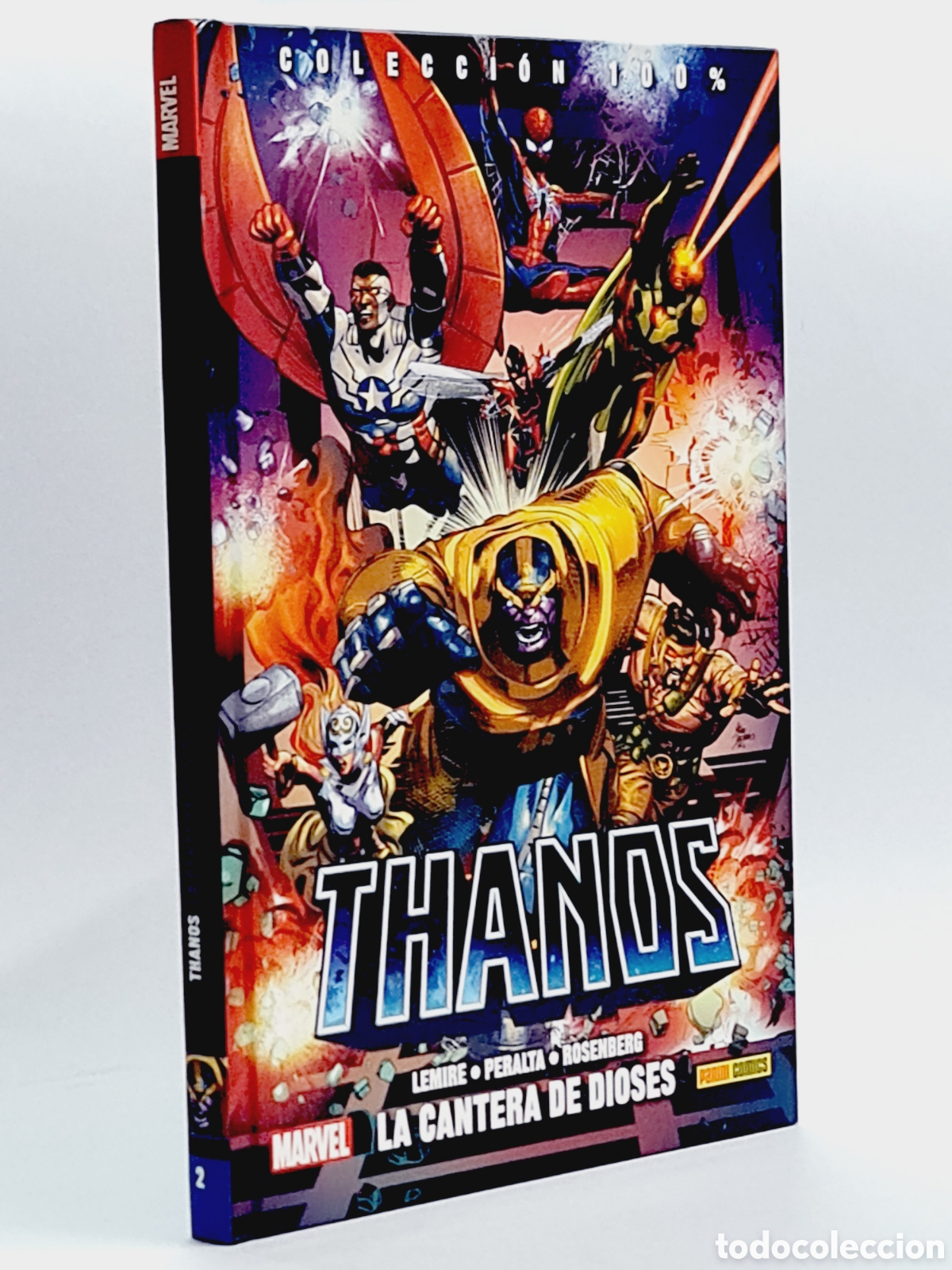 C&oacute;mics: DE KIOSCO THANOS 2 LA CANTERA DE DIOSES COLECCI&Oacute;N 100% MARVEL PANINI C&Oacute;MICS - Foto 1