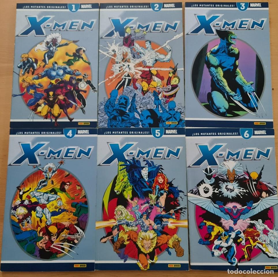 C&oacute;mics: COLECCIONABLE X MEN LOS MUTANTES ORIGINALES 1 A 6 (DE 40). PANINI - Foto 1