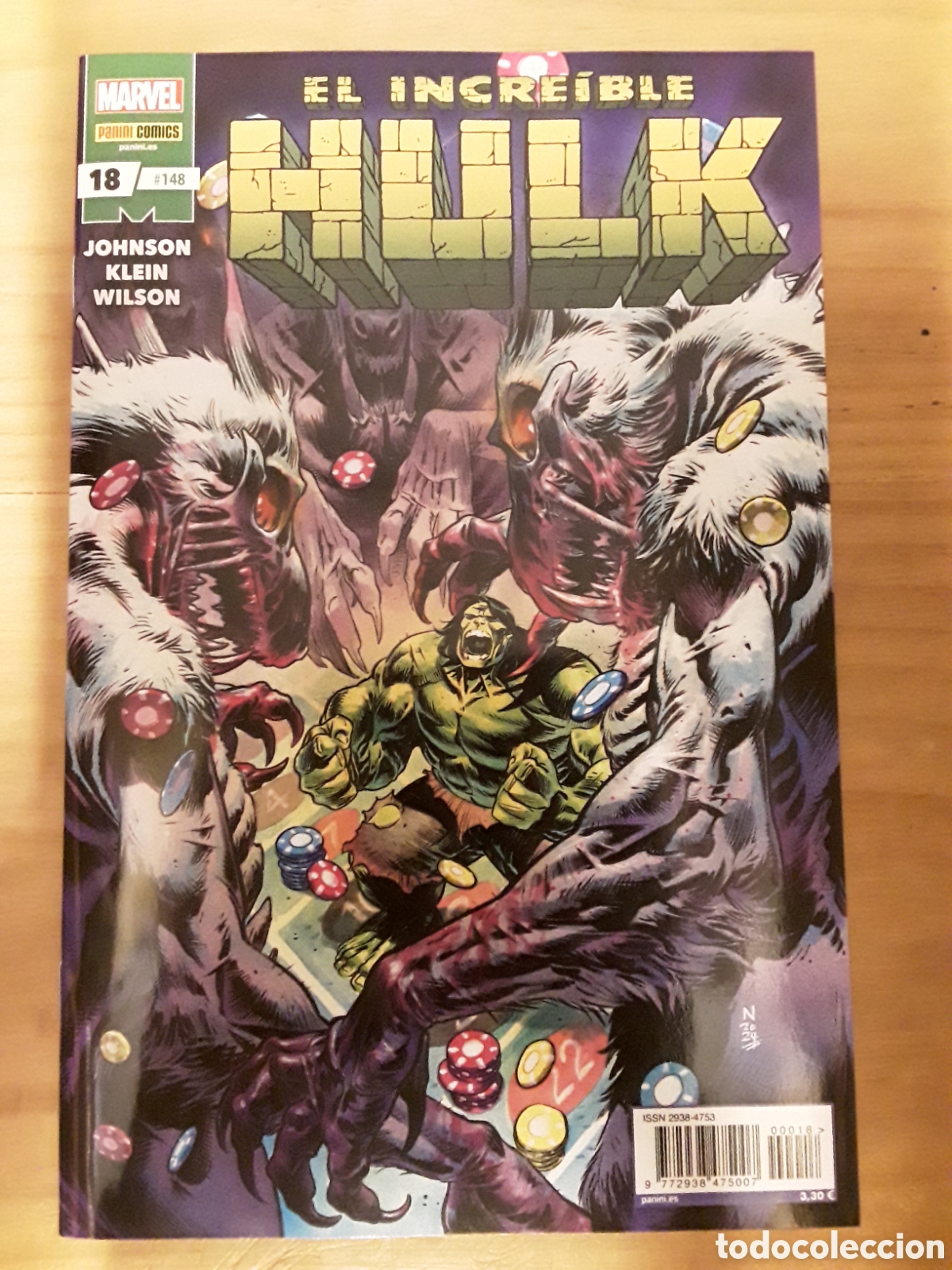 C&oacute;mics: Hulk 18 / 148 (grapa) - Johnson, Klein, Wilson - Panini / Marvel - Foto 1