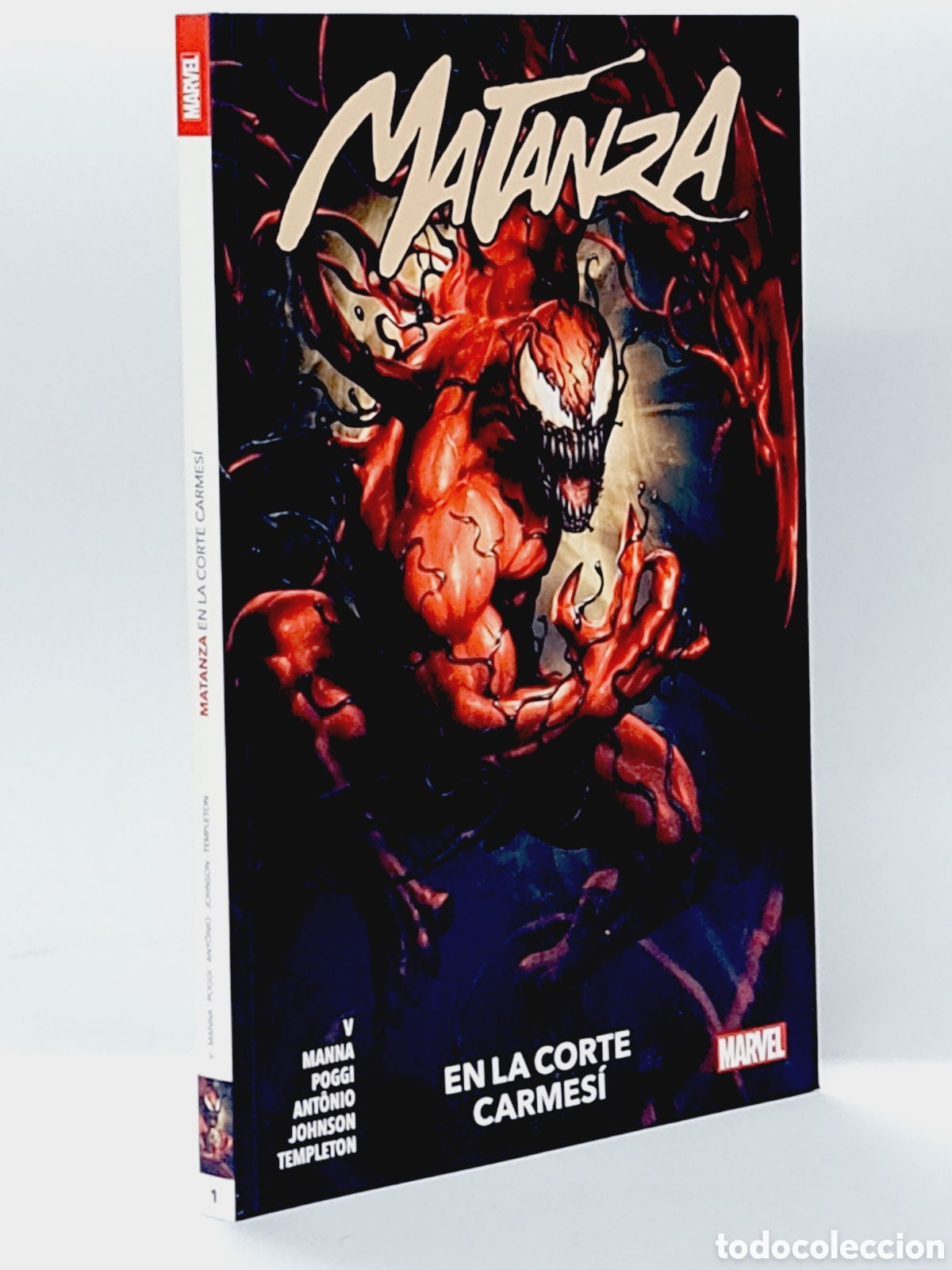 C&oacute;mics: DE KIOSCO MATANZA 1 EN LA CORTE CARMES&Iacute; MARVEL COMICS PANINI - Foto 1