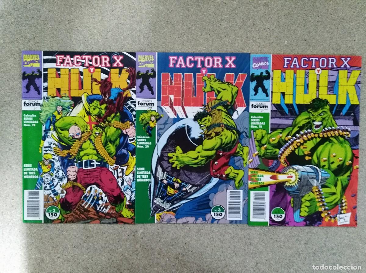 C&oacute;mics: Factor-X / Hulk.Completa 3 comics.Marvel.Forum - Foto 1