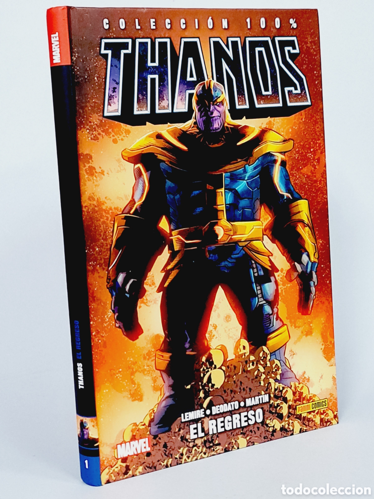 C&oacute;mics: EXCELENTE ESTADO THANOS 1 EL REGRESO COLECCI&Oacute;N 100% MARVEL PANINI C&Oacute;MICS - Foto 1