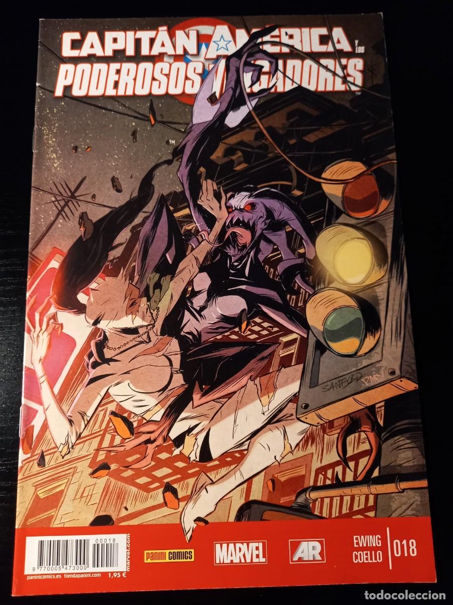 C&oacute;mics: Capit&aacute;n Am&eacute;rica y los Poderosos Vengadores n&ordm; 18 - Foto 1