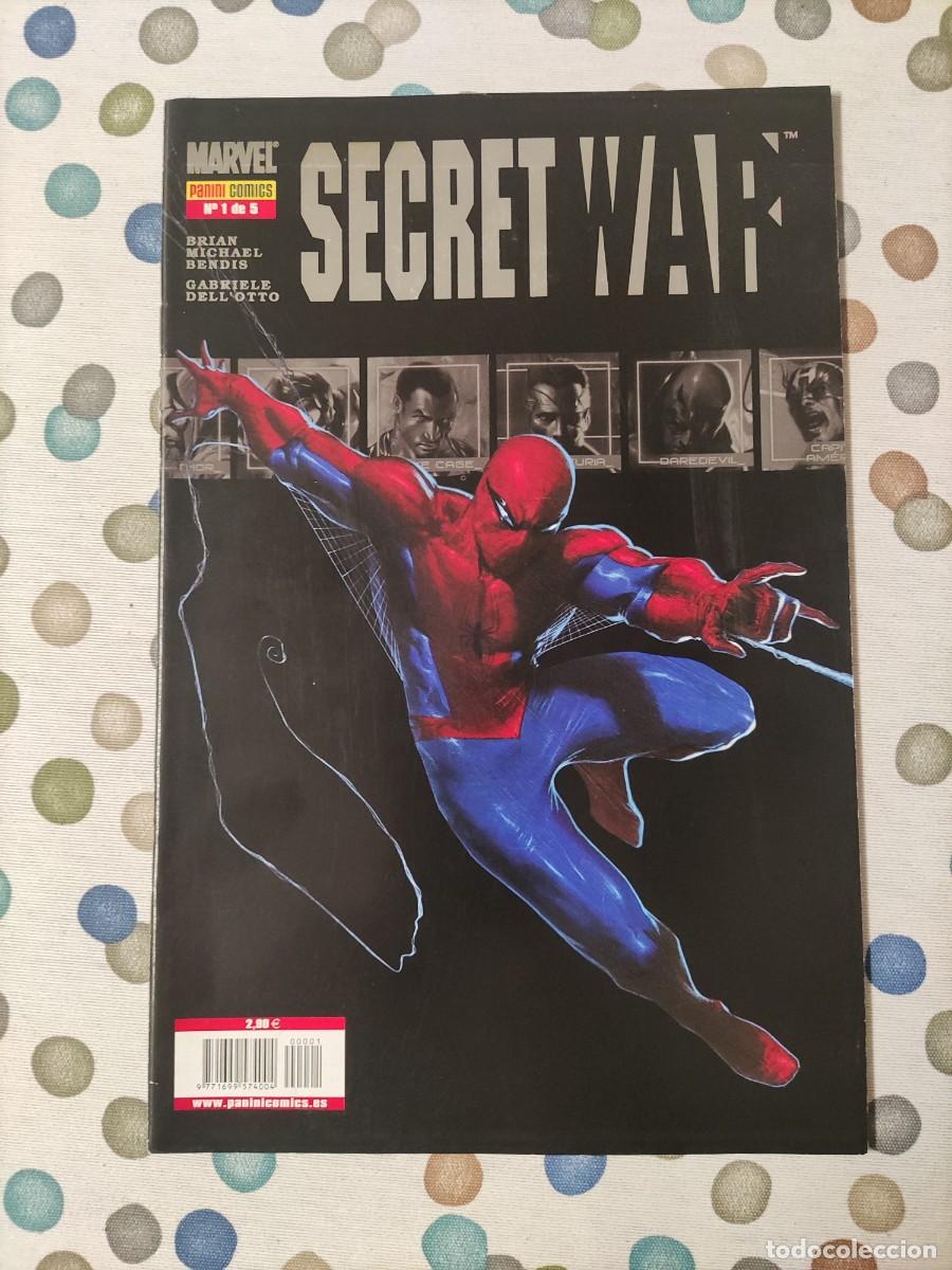 C&oacute;mics: DE PANINI. SECRET WAR BRIAN MICHAEL BENDIS. N&ordm; 1. NUEVO - Foto 1