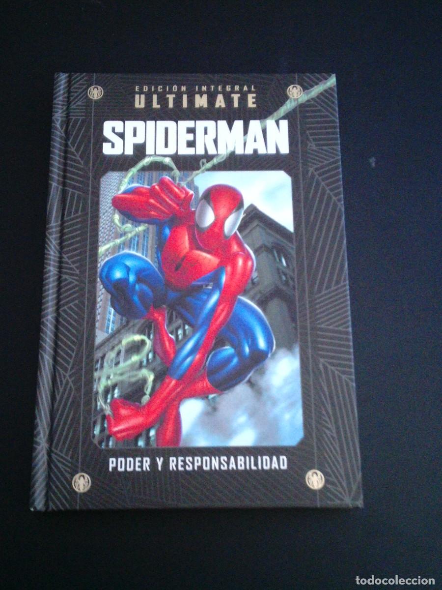 C&oacute;mics: EDICION INTEGRAL ULTIMATE SPIDERMAN - NUMERO 1 - PODER Y RESPONSABILIDAD - PANINI - NUEVO - CJ 230 - Foto 1