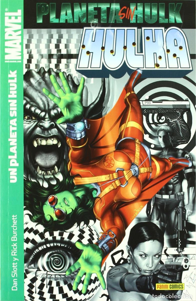 C&oacute;mics: HULKA: PLANETA SIN HULK - TOMO PANINI - COMO NUEVO - Foto 1