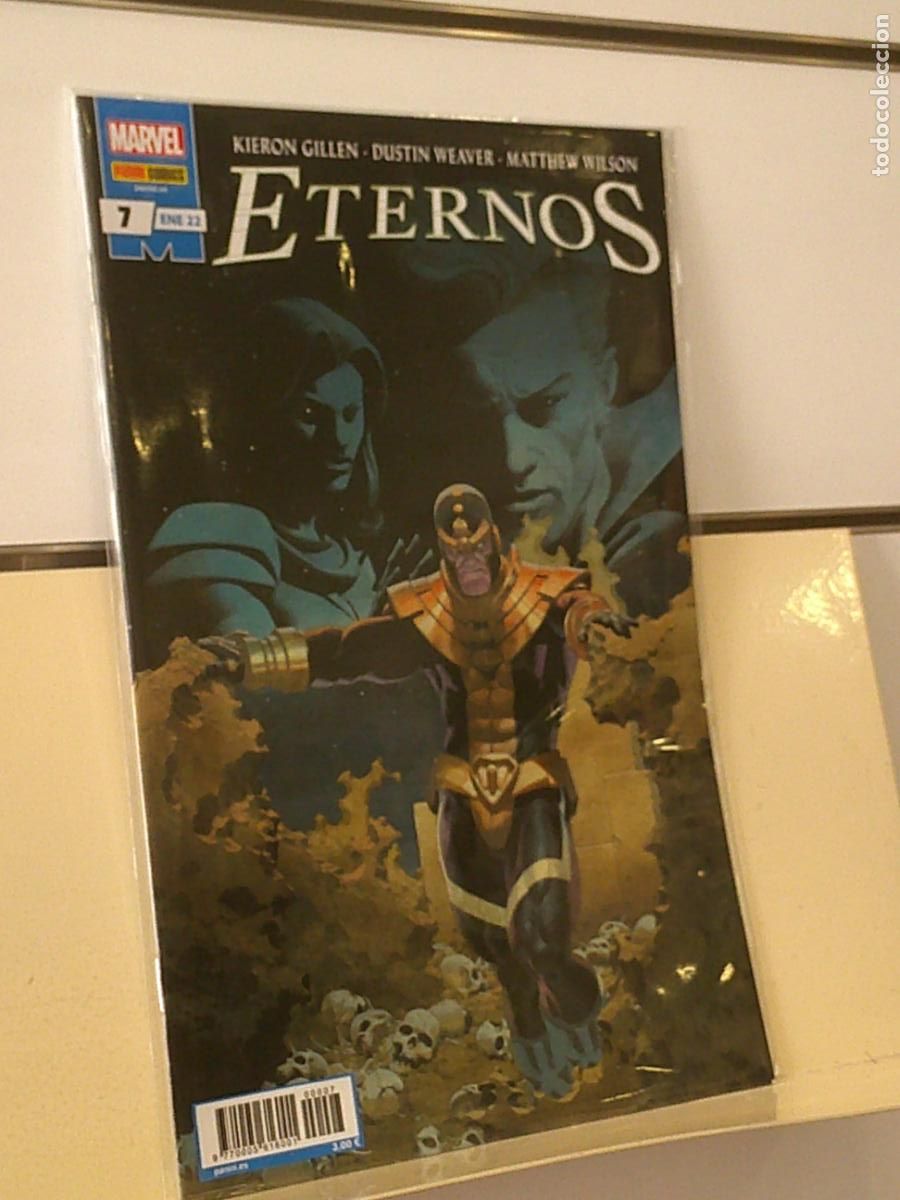 C&oacute;mics: ETERNOS N&ordm; 7 ENE 22 KIERON GILLEN MARVEL - PANINI - Foto 1