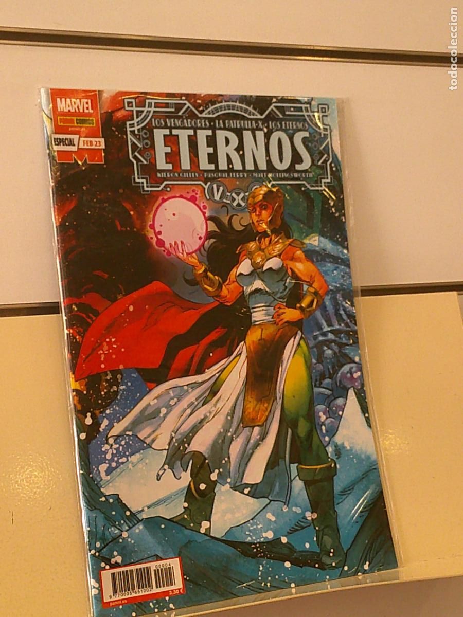 C&oacute;mics: ETERNOS ESPECIAL FEB 23 MARVEL - PANINI - Foto 1