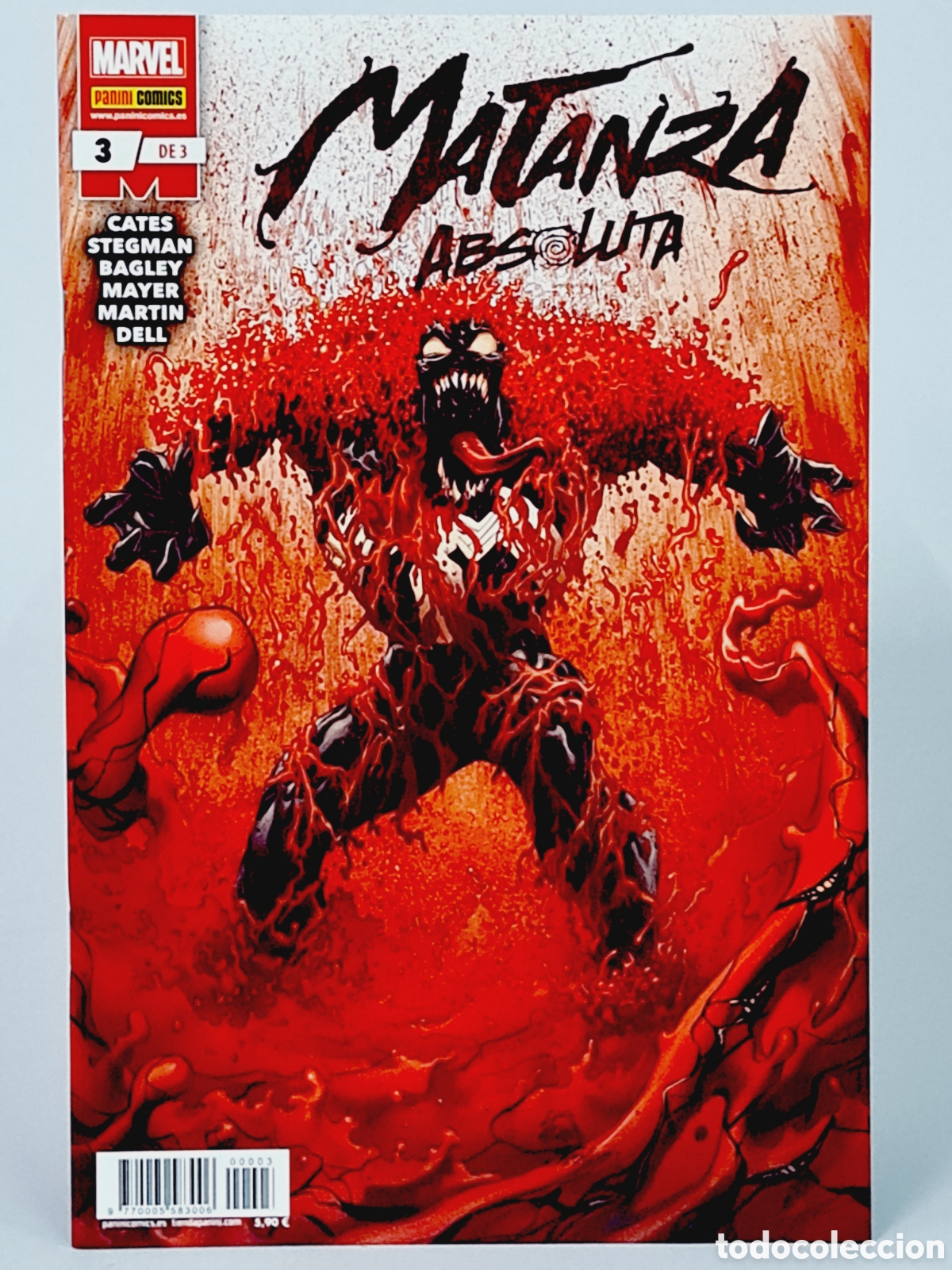 C&oacute;mics: DE KIOSCO COMIC MATANZA ADSOLUTA 3 DE 3 PANINI MARVEL 2020 - Foto 1