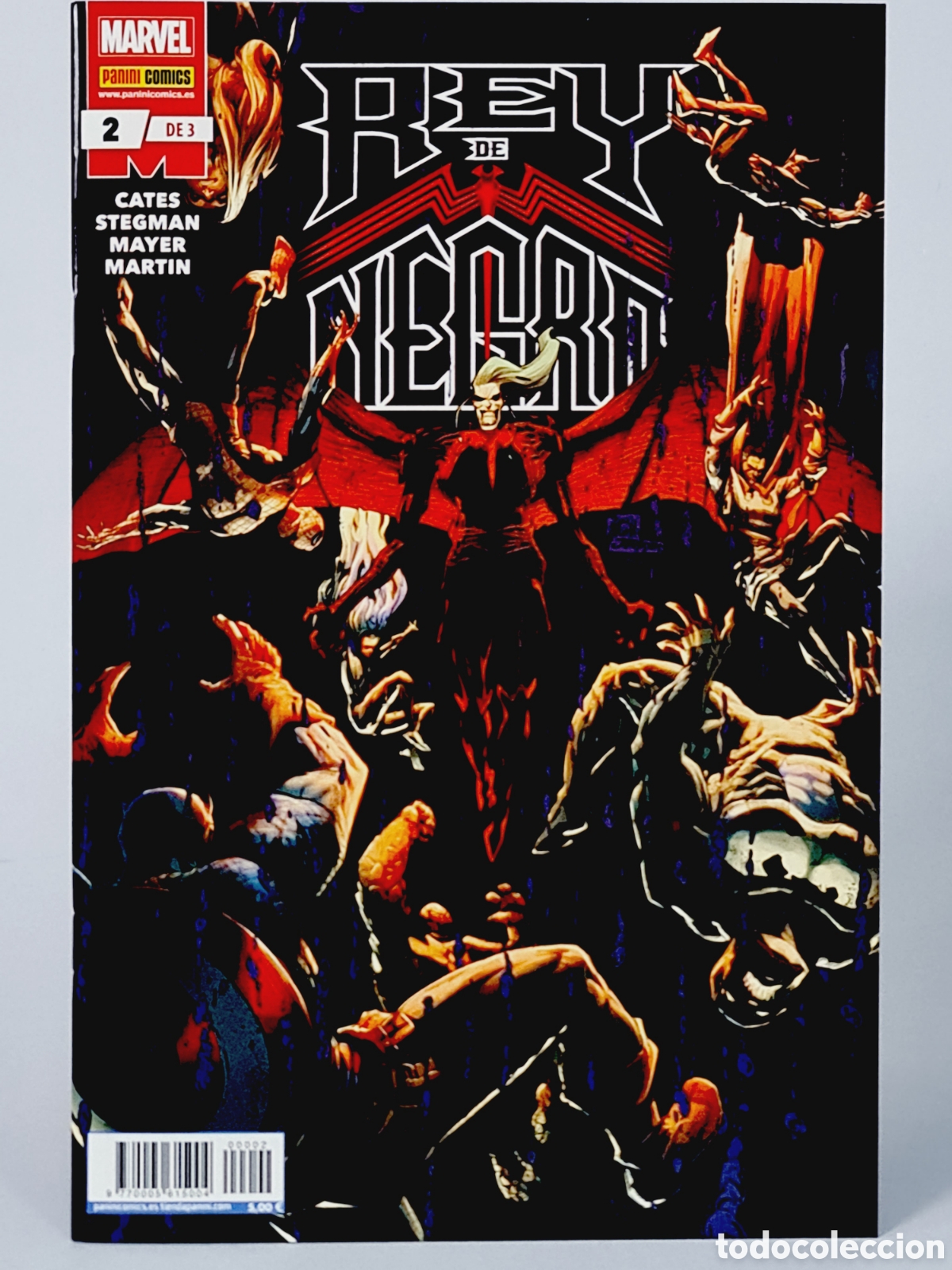 C&oacute;mics: DE KIOSCO REY DE NEGRO 2 DE 3 PANINI C&Oacute;MICS MARVEL 2020