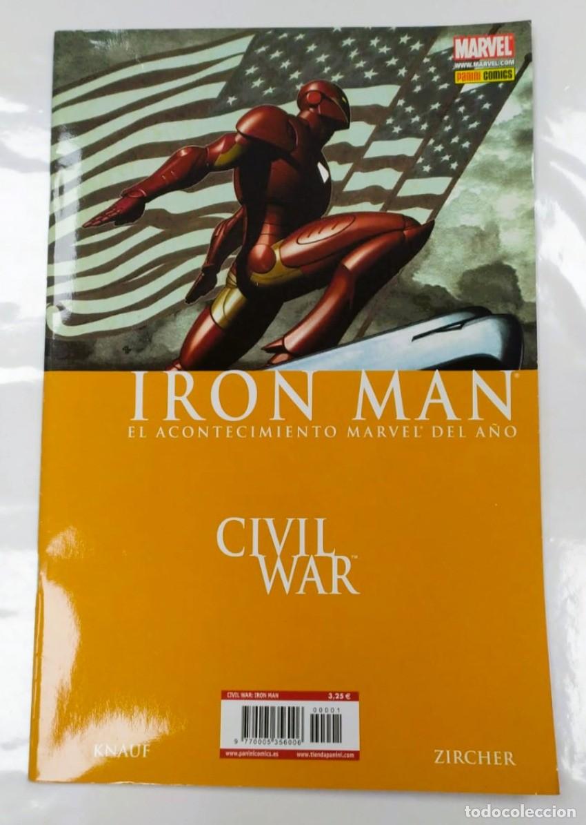 C&oacute;mics: CIVIL WAR. IRON MAN (2007) - Foto 1