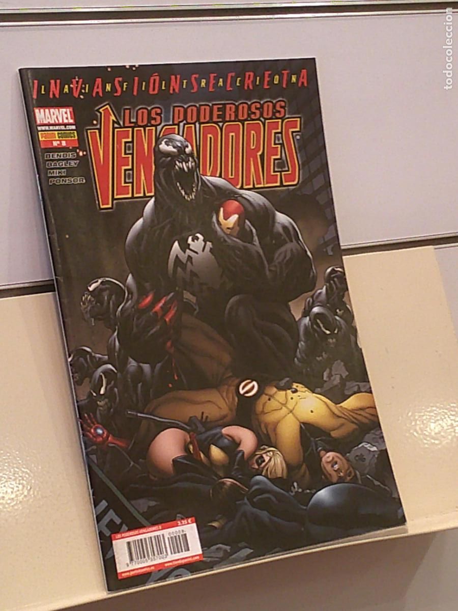 C&oacute;mics: LOS PODEROSOS VENGADORES N&ordm; 8 INVASION SECRETA MARVEL - PANINI - Foto 1