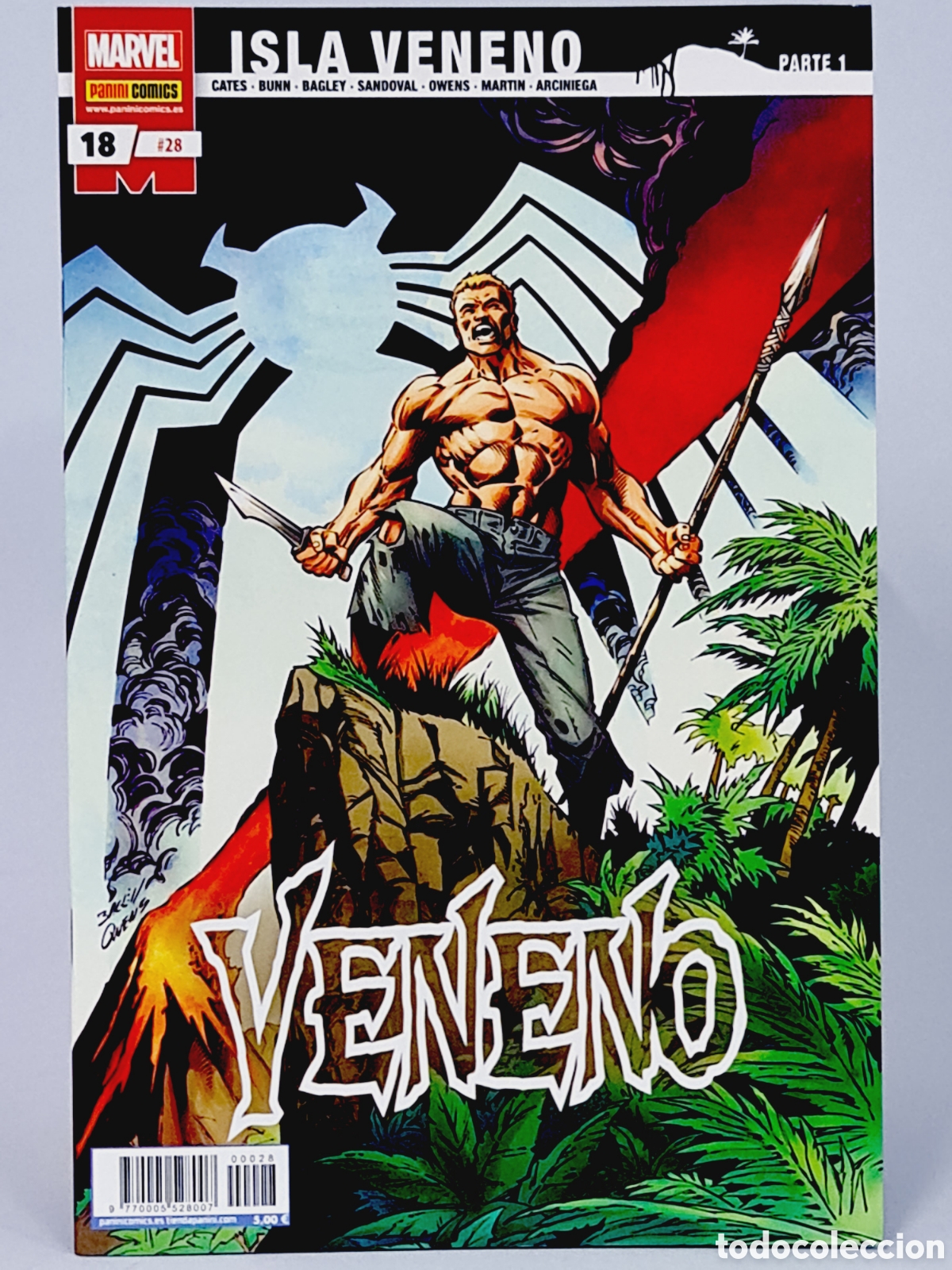 C&oacute;mics: DE KIOSCO VENENO 18 - 28 ISLA VENENO PANINI C&Oacute;MICS MARVEL GRAPA - Foto 1