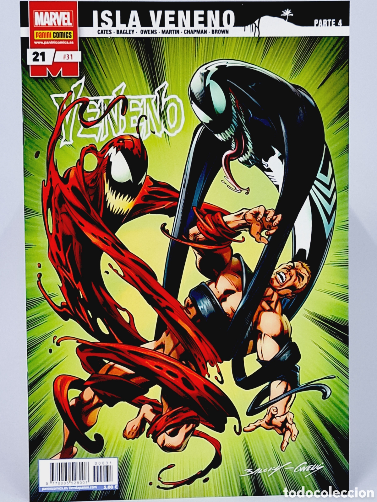 C&oacute;mics: DE KIOSCO VENENO 21 - 31 ISLA VENENO PANINI C&Oacute;MICS MARVEL GRAPA - Foto 1