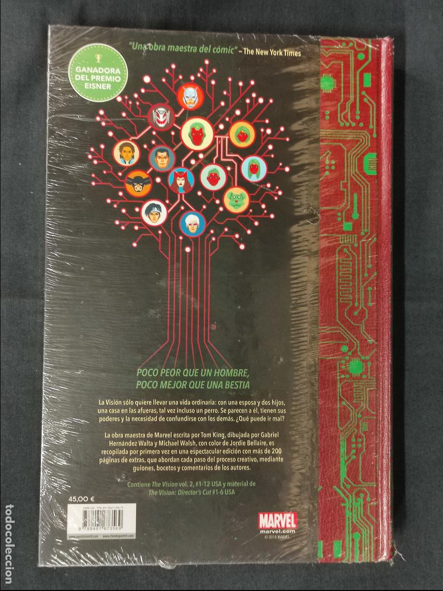 C&oacute;mics: PRECINTADO - LA VISION - TOM KING - GBRIEL HERNANDEZ WALTA - PANINI - Foto 2